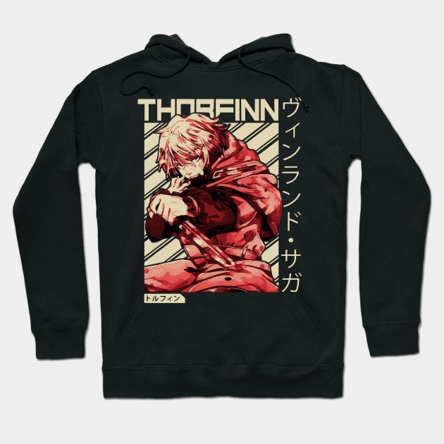 Vinland Saga Thorfinn Hoodie by hnmarart